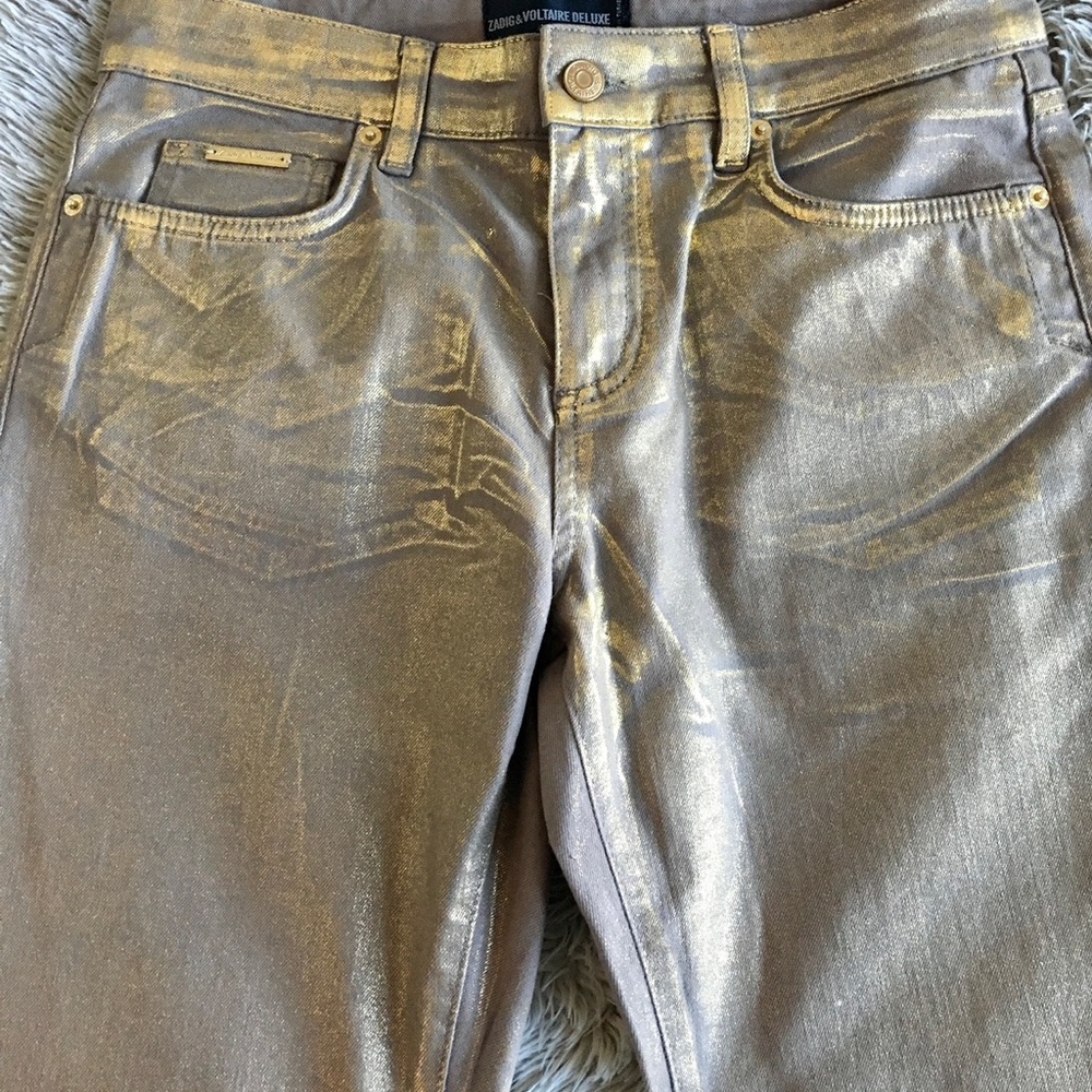 Men’s Gold Zadig & Voltaire Jeans, sz 29